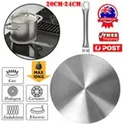 Induction Hob Converter Heat Diffuser Disc Adapter Plate Saucepan Cooker Plate