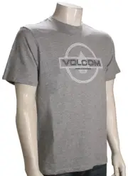Volcom Line Service SS T-Shirt - Heather Grey - New