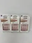 Kiss GLAM,GEL, JEWEL FANTASY NAILS - 24/28/30 IN SET, ADHESIVE AND/OR GLUE 3PACK