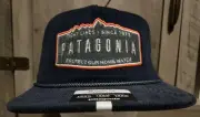 NWT Patagonia Fly Catcher Hat New Navy Fly Fishing Adjustable Corduroy