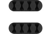 Goobay Cable Management 4 Slots - Black