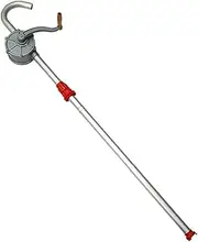 Anneome Aluminum Alloy Manual Oil Pump Hand Crank Transfer Tool for Quick and Pumping From Barrels Drums and Tanks Lightweight and Portable Design for Convenient Use
