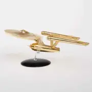 Eaglemoss Star Trek U.S.S. Enterprise NCC-1701 Gold Model - NEW IN BOX