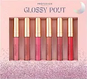 Profusion Glossy Pout Lip Gloss Set (6 Pieces)