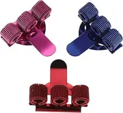 [Veemoon] 3pcs Metal Pen Holder for Doctors Nurses Spring Loop Clip for Notebooks Clipboards Organize Your Medical Tools Efficiently