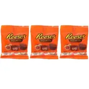 3x Reeses Peanut Butter Miniature Cups 2.4 oz
