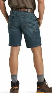 [ARIAT] Men's MNS Rebar Drstr DNM Utility Short Phntm