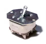 Panel Toggle Switch DPDT On-Of 250V 20A Silver Plated Green Dot USSR NOS