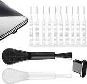 Phone Cleaning Kit Port Brush Kit, Speaker Charger Cleaner 13PCS Anti-Slip Charging for Phone, Reusable Headphones