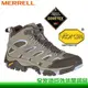 【全家遊戶外】MERRELL 美國 女 中筒MOAB 2 MID GTX 多功能鞋/ML99796/棕/淺藍/登山鞋/黃金大底/健走鞋/GORE-TEX