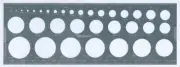 Voyager Models Circle Cutting Template for Universal Use
