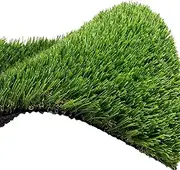 OTANIC Artificial Grass 1x10m Roll 10SQM Synthetic Turf Rug, 35mm Pile Height Yarn Lawn Plant 4-Tone Colour