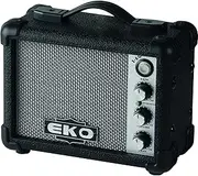 EKO 5G Black Mini Electric Guitar Amplifier 5W Battery Operated - Black