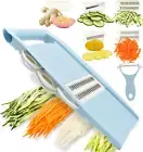 5 in 1 Mandoline Slicer for Kitchen Vegetable Slicer Mandolin Multi Blade Potato