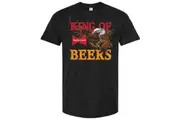 Budweiser King of Beers American Bald Eagle T-Shirt