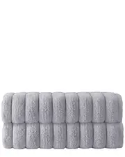 DePera Home Set of 2 Vague Turkish Cotton Bath Towels