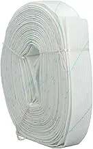 ViaGasaFamido Glass Fiber Wrap Cover, Glass Fiber Cover Flexible -Heat Wire 164.04 Foot Length 1.18 Inch ID Insulation High, Pipe Insulation