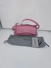 BALENCIAGA Pink Sparkle XX Small Flap Shoulder Bag NEW