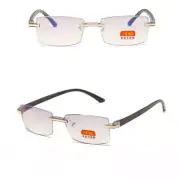 Men's Myopia Glasses Anti Blue Light PC Frame Nearsighted Eyewear -1.0 To -4.0