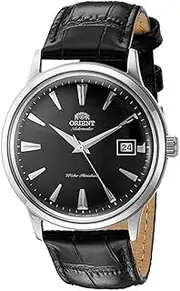 [ORIENT] 2nd Gen Bambino Version I' Japanese Automatic Stainless Steel and Leather Dress Watch