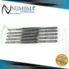 Fomon Nasal Rasp Double Ended Set of 5 Pcs Rhinoplasty Instruments, Top Quality