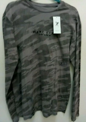 NWT Men's S MARC ECKO CUT & SEW Men's In Plain Sight T-Shirt Camo gray $59.50