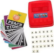 HEALSOPTHY 1set Letter Learning Game Educational Alphabet Puzzle for Boy Girl Cards Letters Cognitive Development and Skill Building for Boy Girl Speech Development and Early Learning