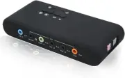 YEY 7.1 USB 3.5MM Sound Card I/O 48Khz Sample Rate 8CH DAC and 2CH ADC via S/...