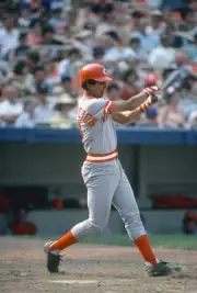 Dave Concepcion of the Cincinnati Reds 1981 Baseball Photo 11