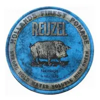 在飛比找蝦皮購物優惠-REUZEL 藍豬 豬油 強力定型款 水洗式髮油 4oz