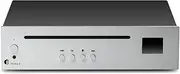 Pro-Ject CD Box E, Ultra Compact Entry-Level CD Player with Real Red Book CD-DA Drive, Silver