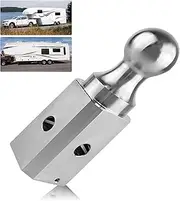 Souyou GNXA2000 Gooseneck Turn Over Ball 2-5/16" Replacement Gooseneck Hitch Ball Compatible with B&W Trailer Hitches-1 Year Warranty (Chromed)