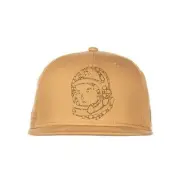 BBC Helmet Crack Snapback Hat Taffy