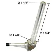 SPINDLE (L/H) FOR FORDSON DEXTA SUPER DEXTA TRACTORS.