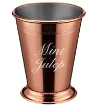 Thirstystone by Cambridge Stainless Steel Copper Mint Julep Cup Set of 2 - NEW