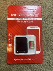 Microdrive High Speed Transmission Memory Micro SD card and ADAPTOR