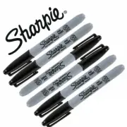 Sharpie Fine Point Permanent Waterproof Markers Black Marker New 1/5/6/7/8/10/20