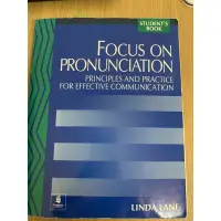 在飛比找蝦皮購物優惠-Focus on pronunciation（二手）