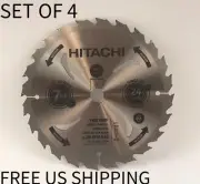 Hitachi Saw Blade Framing/ Ripping Construction 7-1/4 in x 24 Th 725212 Set of 4