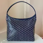 ✈️精品代購✈️ 全新真品 GOYARD 藍色 BOHèME HOBO BAG 肩背 手提 拉鍊 HOBO包 通勤包