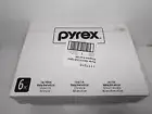 Brand New Pyrex 6 Piece Glass Set - 2 Bowls 1 Baking Dish W/ Lids