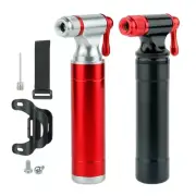 CO2-Inflator Presta Schrader Valve-Compatible,CO2 Bike Pump for Road Mount Bikes