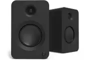 Kanto REN 200W Powered Bookshelf Speakers - Matte Black, Pair