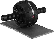 GANAZONO Abdominal Wheel Kneeling Pad Rollers Fitness Equipment Core Strength Roller Abdominal Exercise Wheel Abdominal Exercise Roller Ab Exercise Roller Abdominal Wheel Roller Handle