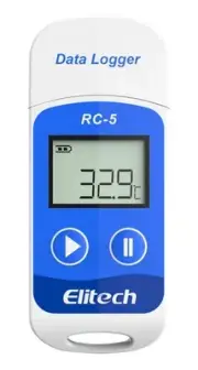 Elitech RC-5 USB temperature data logger temperature recorder data recorder 3200