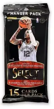 2021-22 Panini Select Basketball Factory Sealed Hanger Pack