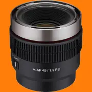 Samyang Cine V-AF 45mm T1.9 FE Lens (Sony E-Mount) - Brand New