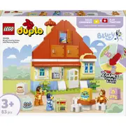 LEGO DUPLO Bluey: Bluey’s Family House with Memory Game 10459