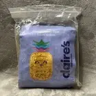 Claire’s Inflatable Pineapple Pool Lounger Float Beach Glitter 58”x 35.5” New