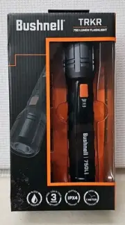 Bushnell TRKR 750 Lumens High Power Flashlight - Blood Tracker - New